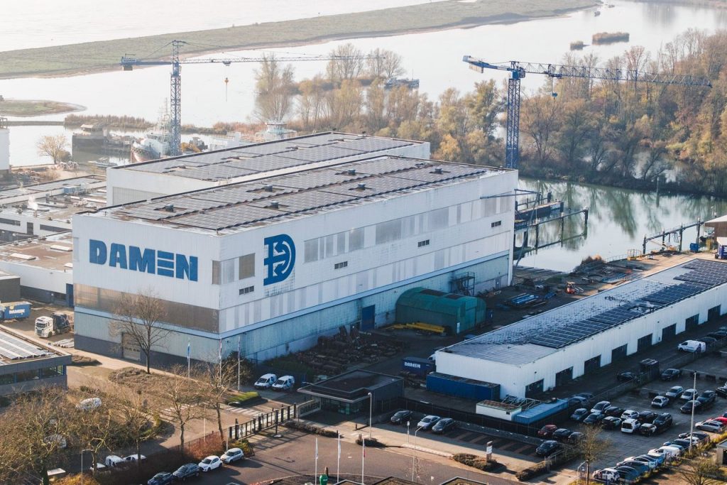 Nederland zette zich klem met zijn afhankelijkheid van marinewerf Damen