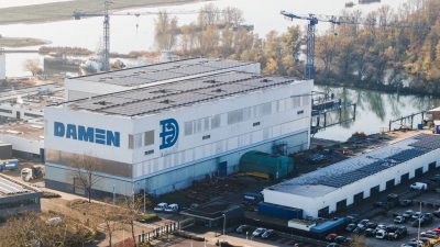 Nederland zette zich klem met zijn afhankelijkheid van marinewerf Damen