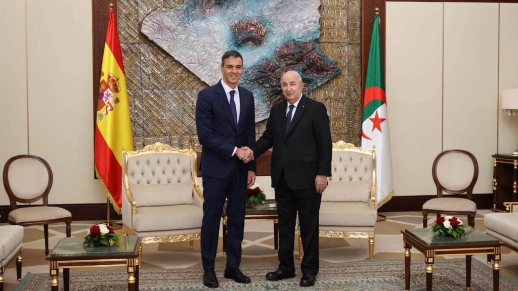 Spain PM Sanchez visits Algeria for first time in four years as ties thaw