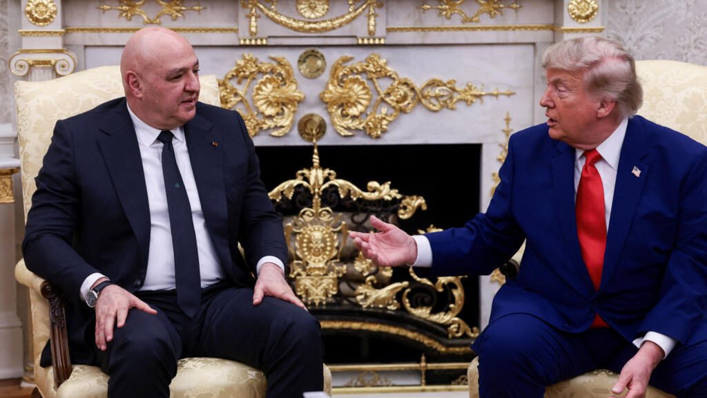 As he hosts the Lebanese president, Trump says the US ‘will help’ the country