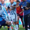 WM-Finale: Argentinier Leandro Paredes attackiert spanische Spieler nach Abpfiff