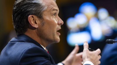 Defensieminister Hegseth schat kosten oorlog met Iran op 37,5 miljard dollar
