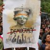 India’s Cockroach party leads thousands of youth in protest to parliament