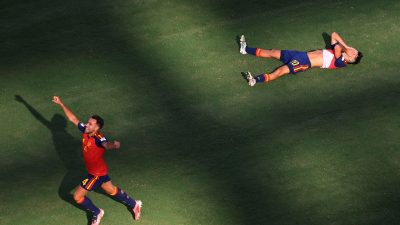 Afgelopen: oppermachtig Spanje voor de tweede keer wereldkampioen na 1-0 overwinning op Argentinië