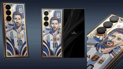 Caviar is selling a ridiculous Lionel Messi-themed Galaxy Z Fold 8 Ultra a week before its official unveiling