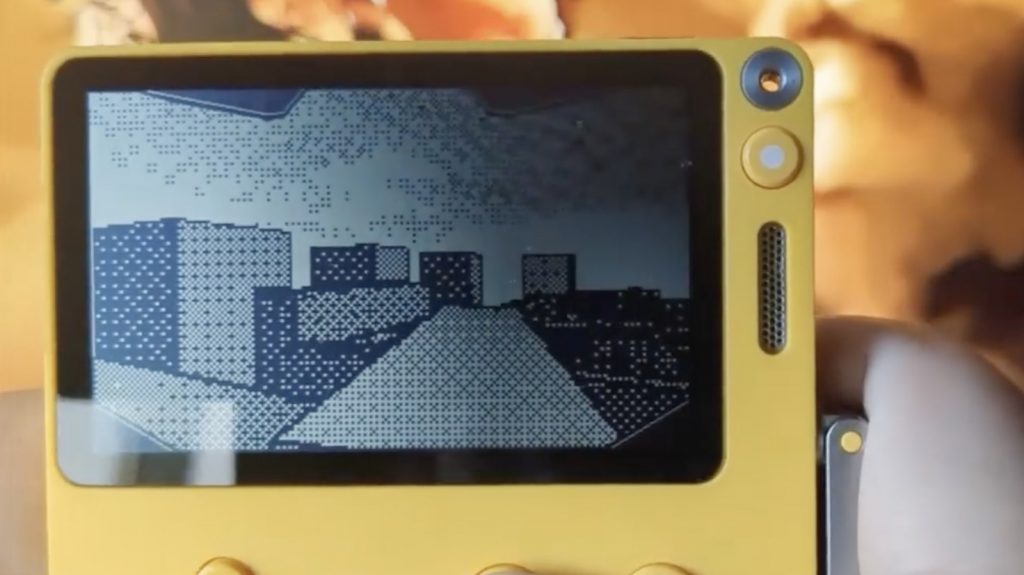 Check out this nifty 3D Playdate game demo