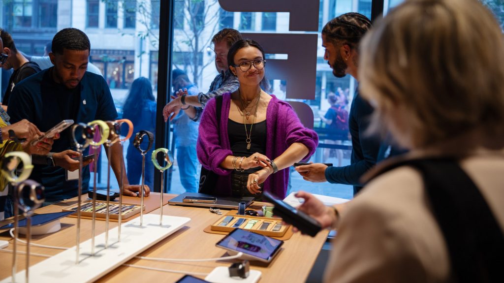 A new look for the Apple Watch may still be at least a year away