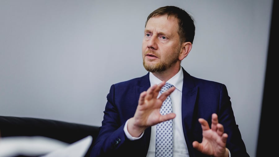 Interview: Michael Kretschmer: „Wer noch über Brandmauern redet, hat die Zeichen der Zeit nicht erkannt“